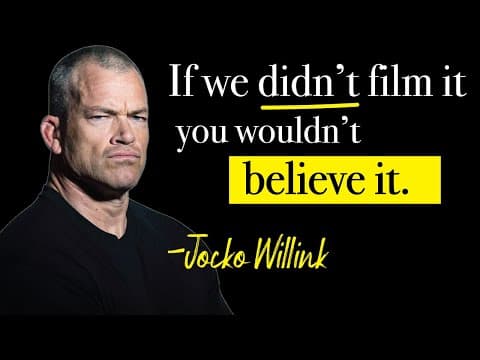 Navy SEAL Jocko Willink | Your reputation is your brand thumbnail