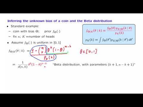 L14.8 Inferring the Unknown Bias of a Coin and the Beta Distribution thumbnail