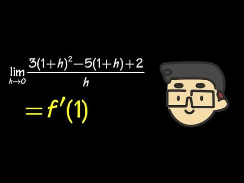 A Limit That Is Actually A Derivative thumbnail