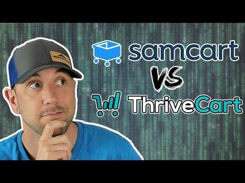 SamCart vs ThriveCart: Which Shopping Cart Is Best? thumbnail