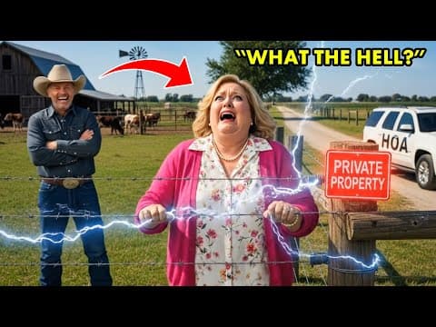 HOA Karen Claims My Ranch Is “Community Property”—So I Installed an Electric Fence and Made Them Pay thumbnail
