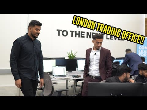 An Inside Look In a London Trading Floor! *COME LEARN FOREX* thumbnail
