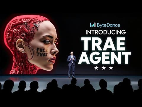 China’s New Open Source AI Agent TRAE Is Free and Shockingly Smart thumbnail