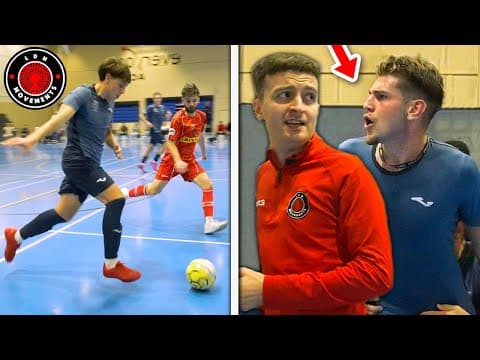 I Played in a PRO FUTSAL MATCH & I Had a FIGHT! (Dangerous Fouls) thumbnail