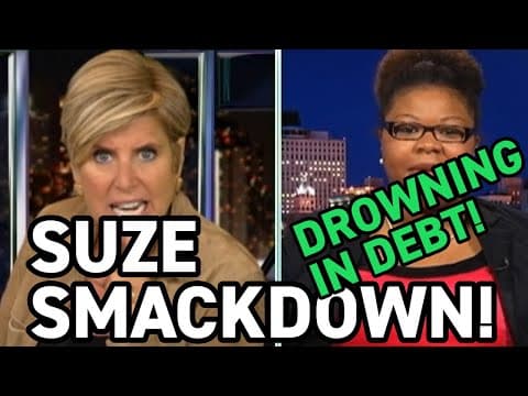 🚨 Suze SMACKDOWN! $125K in Debt & Still Spending?! thumbnail