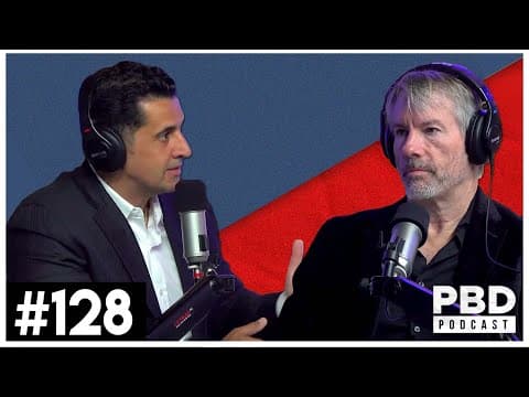 PBD Podcast | EP 128 | Patron Saint of Bitcoin: Michael Saylor thumbnail