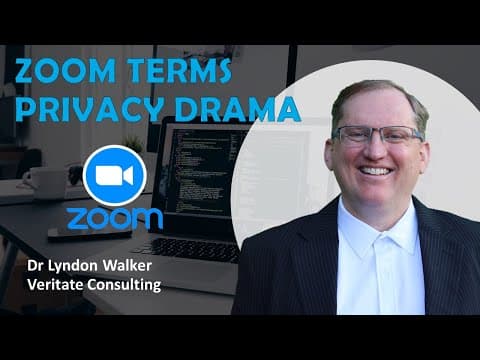 Zoom Terms of Service AI Privacy & Ethics Drama thumbnail