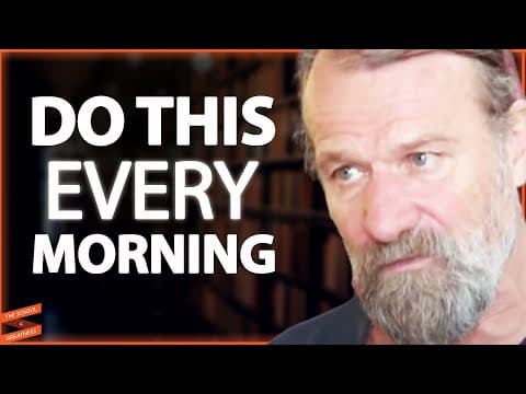 DO THIS First Thing In The Morning To NEVER GET SICK Again! | Wim Hof & Lewis Howes thumbnail