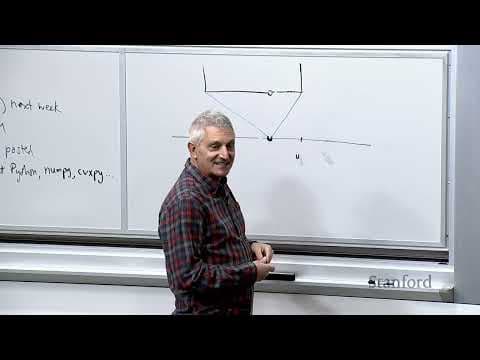 Stanford EE364A Convex Optimization I Stephen Boyd I 2023 I Lecture 18 thumbnail