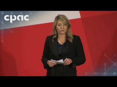 Industry Minister Mélanie Joly addresses Canadian Club Toronto – October 9, 2025 thumbnail