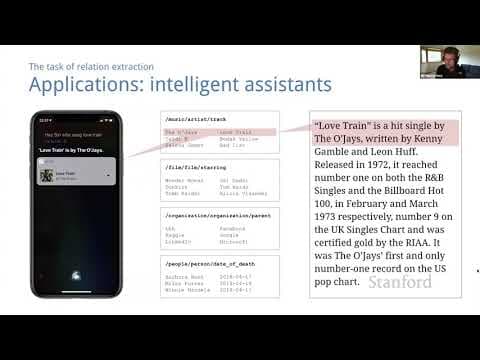 Relation Extraction | Stanford CS224U Natural Language Understanding | Spring 2021 thumbnail