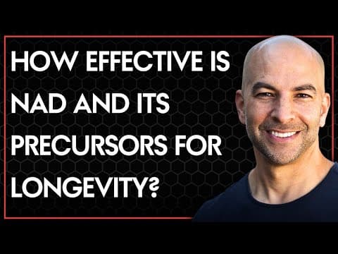How effective is NAD and its precursors for longevity? thumbnail