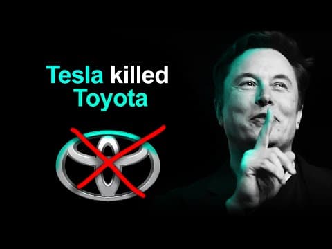 The END Of Toyota: How Tesla Killed World's #1 Carmaker thumbnail