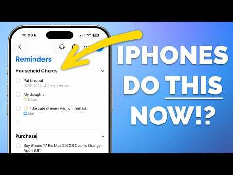 Reminders is AMAZING when you know how to use it properly (10 Tips) thumbnail