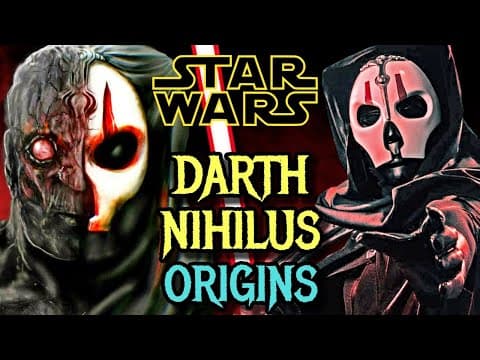 Darth Nihilus Origin - This Twisted, Sick And Darkest Phantom Sith Lord Destroyed Entire Planets thumbnail