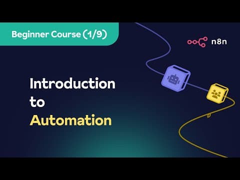 How to Automate Tasks with n8n thumbnail