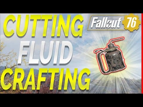 One of the Rarest Recipes/Plans that you probably need in Fallout 76 - Cutting Fluid thumbnail