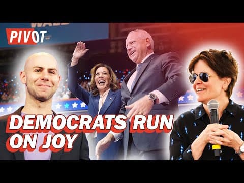 Kamala Harris and the Democrats are Running on Joy — Is That a Winning Strategy? | Pivot thumbnail