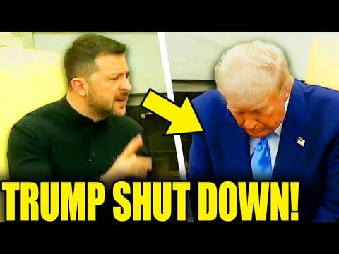 How Zelenskyy Shut Down Trump's Meeting Stunt thumbnail