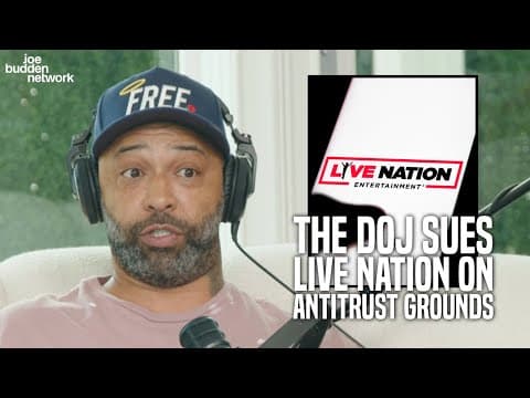 The DOJ Sues Live Nation On Antitrust Grounds | Joe Budden Reacts thumbnail