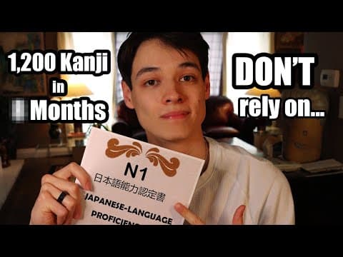 How to Master Kanji for Japanese Fluency thumbnail