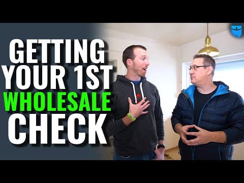 Getting Your First Check From Wholesaling Real Estate thumbnail