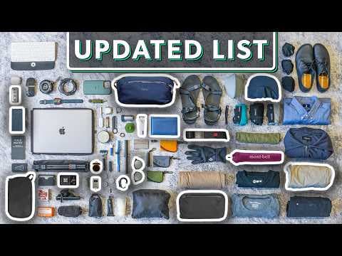 The Ultimate Digital Nomad Packing List | Updated 2024 thumbnail
