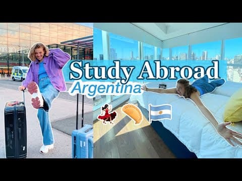 MY FIRST WEEK AT UNIVERSITY | Moving to Buenos Aires for Final Year Vlog 🇦🇷✨ thumbnail
