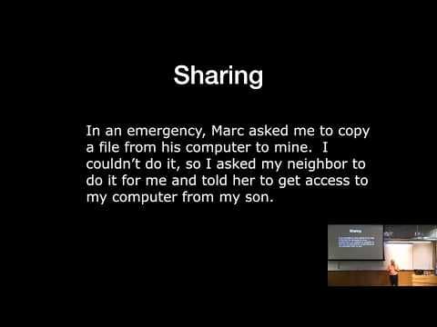 Stanford Seminar - Computer Security: The Mess We're In, How We Got Here, and What to Do About It thumbnail