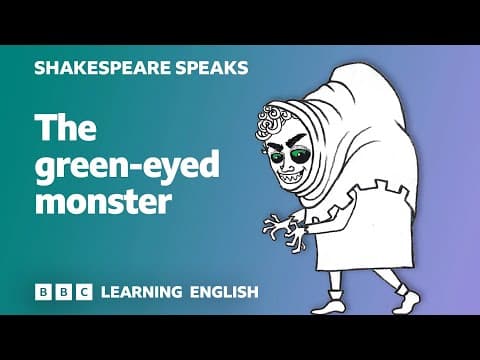 🎭 The green-eyed monster - Learn English vocabulary & idioms with 'Shakespeare Speaks' thumbnail