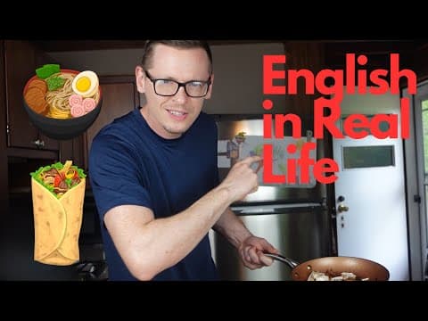 Learn Real-Life English: What I Eat Every Day | Comprehensible Input thumbnail