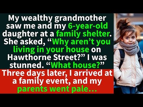 My 6-year-old and me were at a SHELTER when a black sedan arrived… thumbnail