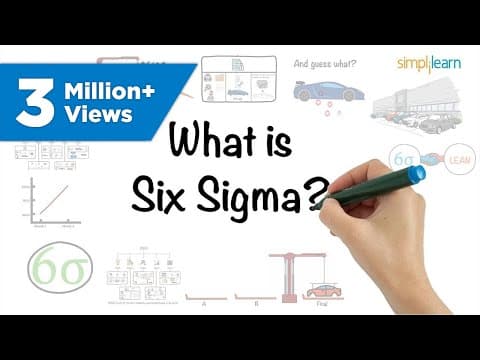Six Sigma In 9 Minutes | What Is Six Sigma? | Six Sigma Explained | Six Sigma Training | Simplilearn thumbnail