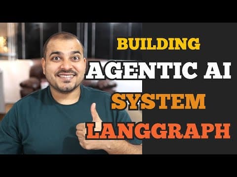 Free Live Series Building Agentic AI System With LangGraph thumbnail