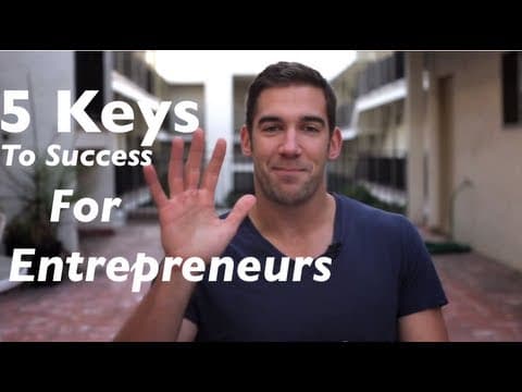 Key to Success and The 5 Fears That Hold Entrepreneurs Back thumbnail