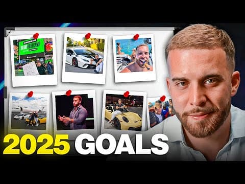 My 2025 Goals List: $10M, Private Jet, Philanthropy... thumbnail