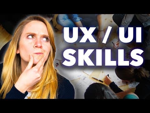 UX / UI Design: The Skills Most Designers IGNORE thumbnail