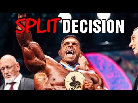 2025 Shocking Mr. Olympia Finals! thumbnail