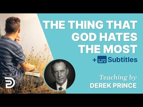 The Thing That God Hates Most |  Bible Study thumbnail