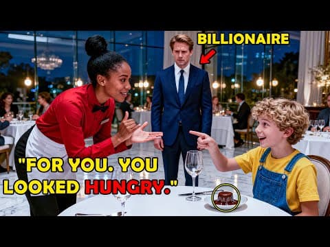 No One Noticed the Billionaire’s Deaf Son Signing His Order, Until a Black Waitress Stepped In thumbnail