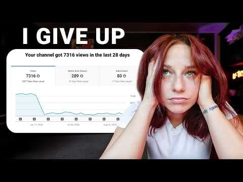 Don’t Quit YouTube. Do THIS instead thumbnail