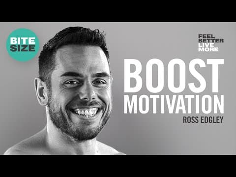 Extreme Adventurer Reveals How To Stay Motivated and Achieve Your Goals: Ross Edgley | Bitesize thumbnail
