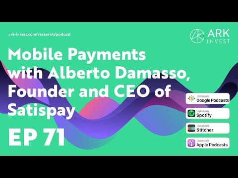 Mobile Payments with Alberto Damasso, Founder and CEO of Satispay thumbnail