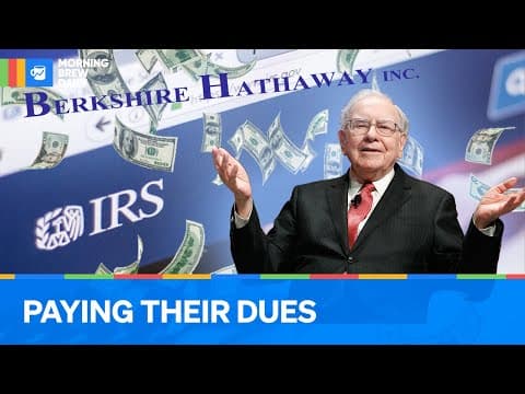 Warren Buffett Pays Biggest Tax Bill of All-Time thumbnail