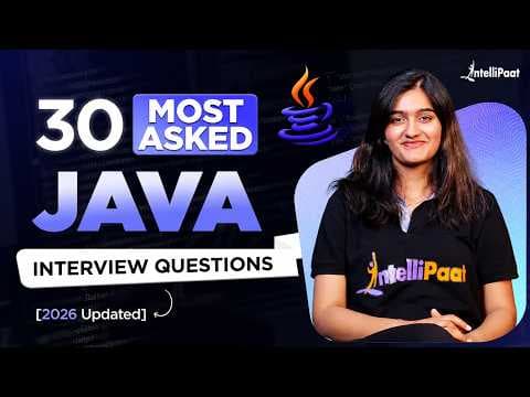 Top Java Interview Questions TO GET YOU HIRED in 2025 |Java Interview Preparation Guide |Intellipaat thumbnail