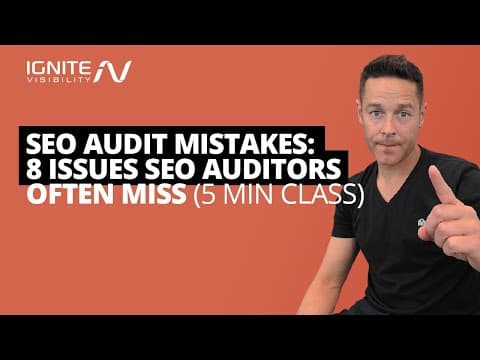 How to Find Overlooked Issues in an SEO Audit thumbnail