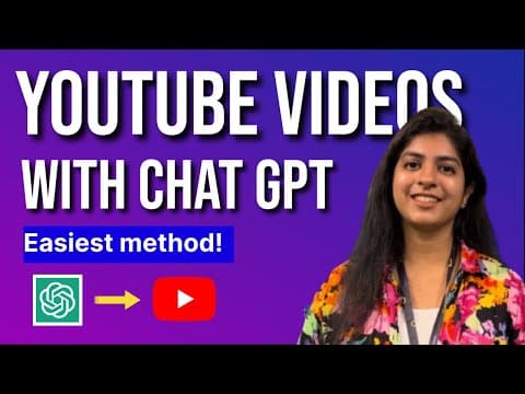 How to make AI Youtube Videos Using Chat GPT (Easiest method!) thumbnail