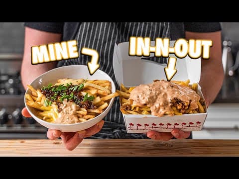 Making In-N-Out Animal Style Fries At Home | But Better thumbnail
