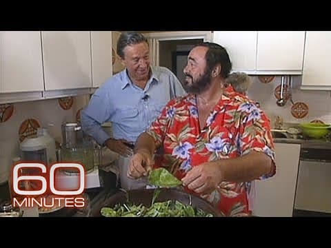 From the archives: At home with Pavarotti thumbnail