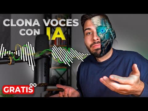 Cómo Clonar la VOZ por IA GRATIS en Segundos 🎙️ Tutorial FÁCIL con Hailuo audio, TTS y Elevenlabs thumbnail